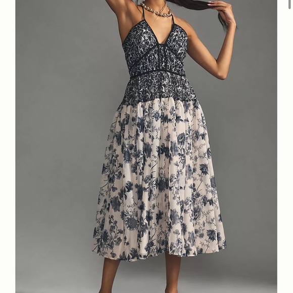 Anthro midi dress - Picture 3 of 3